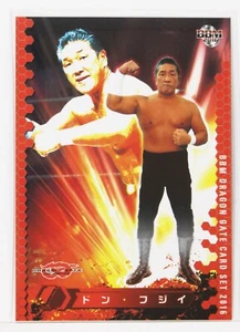 Don Fujii - Carta collezionabile BBM Dragon Gate Pro-Wrestling 2016 - Foto 1 di 3
