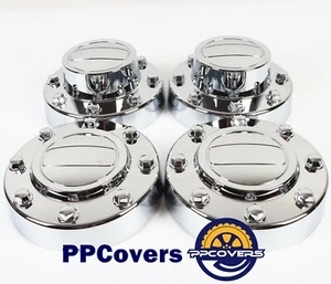 For 2011-2018 RAM 3500 Dually 1-ton Truck Alcoa Wheel Center Hub Caps SET - Picture 1 of 12