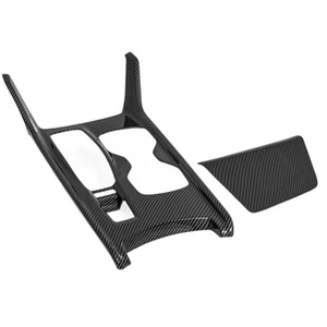 18-2022 Carbon Fiber Interior Gear Shift Panel Frame Cover Trim For Honda Accord - Picture 1 of 10