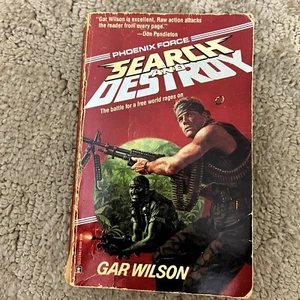 Search and Destroy Action Paperback Book by Gar Wilson from Gold Eagle 1989 - Picture 1 of 17