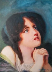 "Porträt Maintenant je me Couche Pour Dormir" vom Künstler Guy Foster - Bild 1 von 8