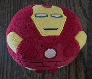 Iron Man Plush Ball Ty Beanie Ballz MARVEL Stuffed Animal Superhero Toy - Picture 1 of 1