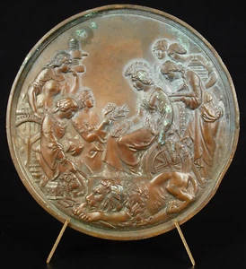Medal Great Exhibition London 1862 Wyon after Maclisse Britannia seated - Picture 1 of 3