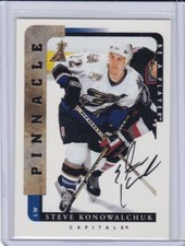 Steve Konowalchuk 1996 Be A Player Autograph Card 173