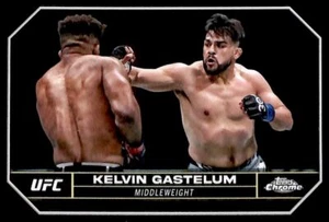 2024 Topps Chrome Kelvin Gastelum #110 - Picture 1 of 2