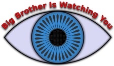 Big Brother is Watching You Iron-On T-Shirt Trans. w/FREE Personalization