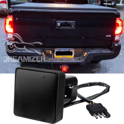 Para Toyota Tacoma Tundra Smoke 15LED 2" reboque engate freio freio luz traseira - Imagem 1 de 4