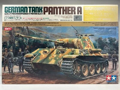 TAMIYA 1/25 German Tank Panzer A R/C Tank Complete Kit 56602 NIB Free World Ship - Image 1 of 4