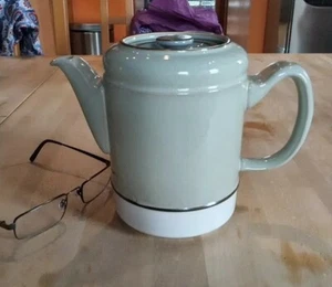1976 Denby Romance Fine Stoneware Teapot Coffee Pot Mid-century Unused rare - Picture 1 of 9