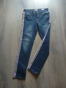 Jeanshose, Jeans, Denim, Blau, seitliche Galonstreifen. Gr. 40, von Blue Motion - Bild 1 von 10