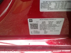 Passenger Side View Mirror Opt Dzc Fits 20-23 SILVERADO 2500 PICKUP 447155 - Foto 1 di 12