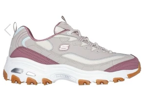 Sneakers Skechers donna taglia 11 D'Lites voto popolare tortora multi - Foto 1 di 9