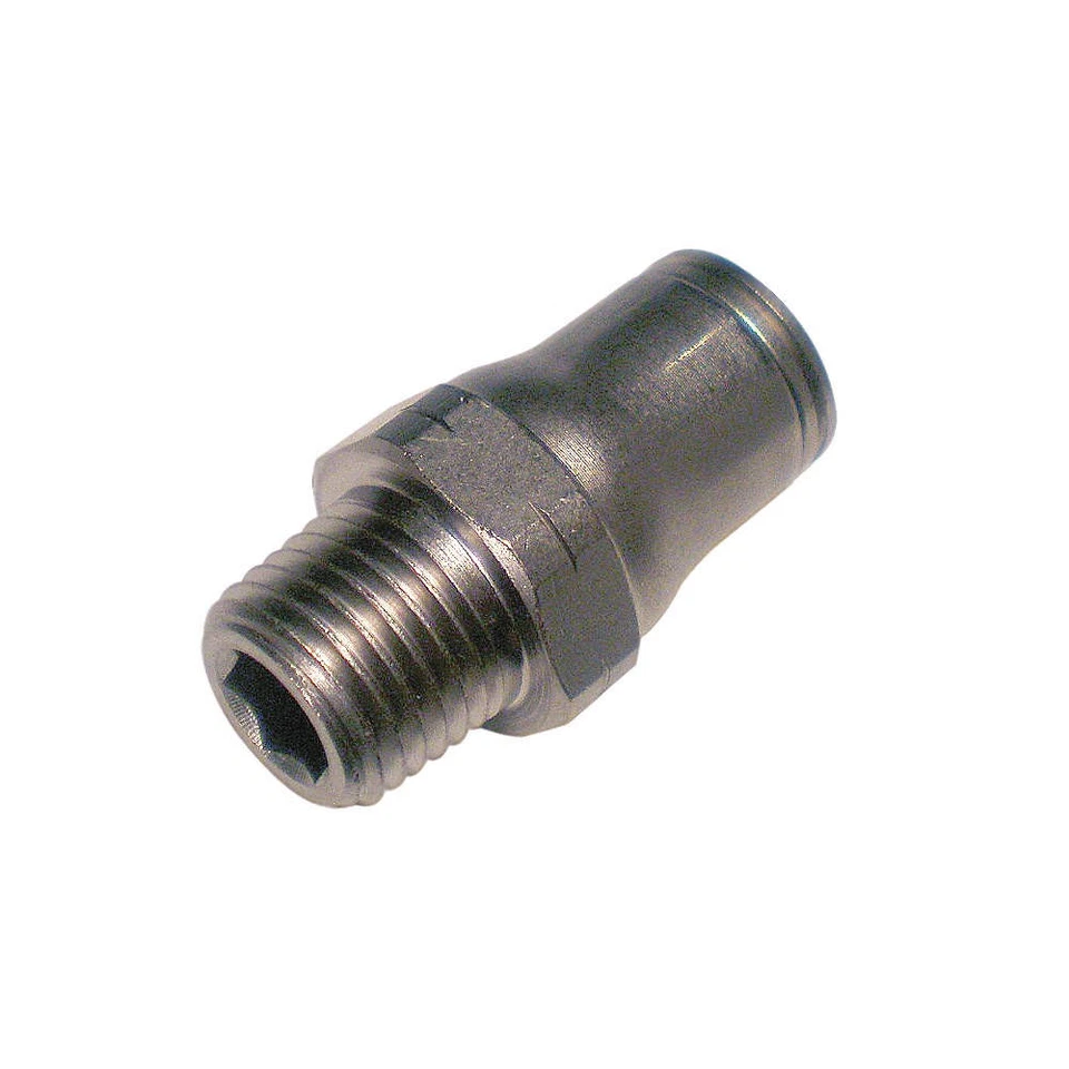 LEGRIS 3675 60 18 Connector,Tube 3/8 In.,Thread 3/8 In. 3ZNV5 - Image 1 of 1