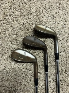 Cleveland RTG 588 900 Wedge Set Gap Sand Lob 52 56 60 Stiff Steel RH - Picture 1 of 18
