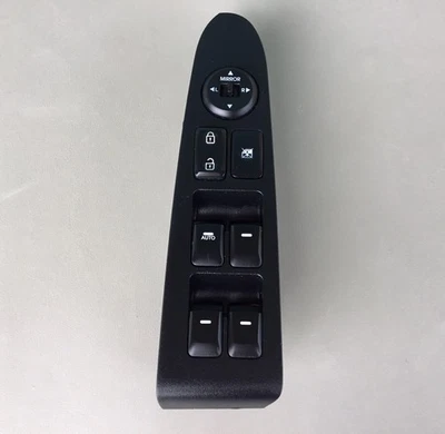 Interruptor de espejo de bloqueo de ventana maestro conductor Kia Sportage 11-16 negro OEM * Foto 1 de 4