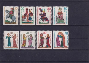 Bundesrepublik/Berlin MNH ** Minnesanger sets from 1970 - Picture 1 of 1