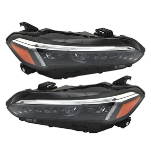 Labwork Right+Left Headlights For Honda Civic Sport/Touring 2022 2023 LED Black - Picture 1 of 18