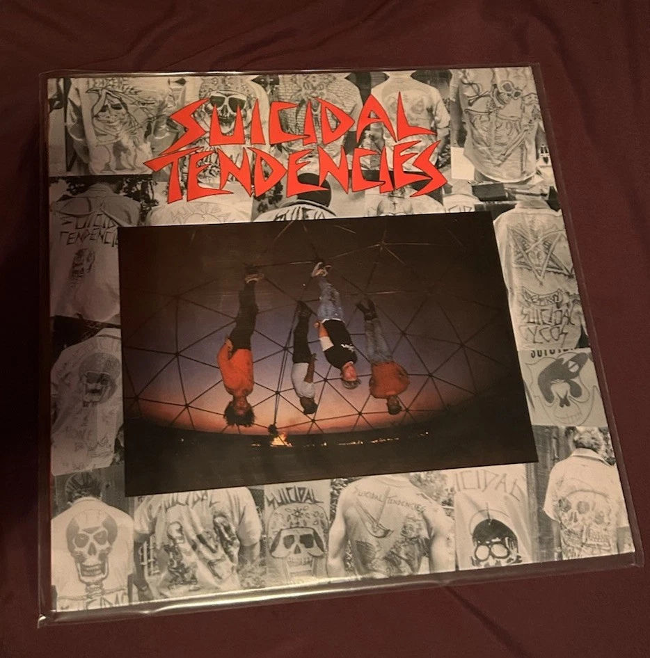 SUICIDAL TENDENCIES Debut, 12” Vinyl, 1983, Translucent red vinyl Foto 1 de 4
