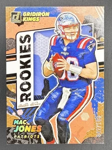 2021 Panini Donruss Football MAC JONES RC Gridiron Kings Rookies Patriots /100 - Bild 1 von 2