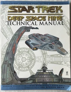 Star Trek Deep Space Nine Technical Manual 1998 Zimmerman Sternbach Drexler - Picture 1 of 7