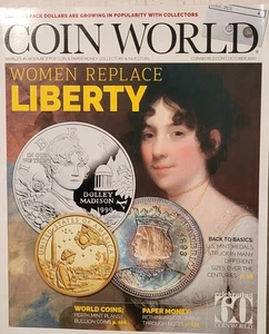 Coin World Magazin Oktober 2020 - Frauen ersetzen Freiheit - Bild 1 von 3