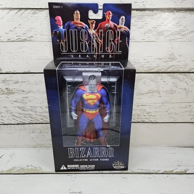 DC Direct Justice League Series 1 Bizarro 2005 6.5" Adjustable Action Figure New - Image 1 of 4