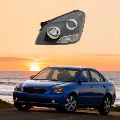For 2007-2008 Kia Optima Headlight Halogen Left Driver Side Headlamp LH Foto 1 de 4