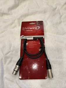 Cable de micrófono Livewire Essential 3 pies nuevo - Imagen 1 de 1