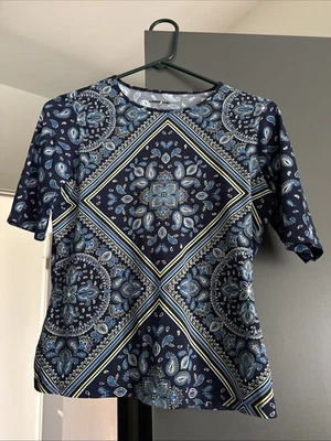NWOT Lands End Women's Short-Sleeve/Crewneck UPF 50 RashGuard Tee:  Size XS/P - Image 1 of 3