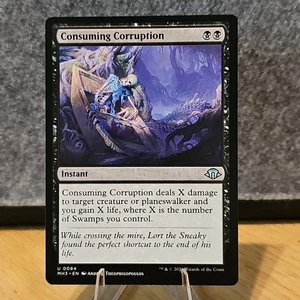 MTG Consuming Corruption Modern Horizons 3 Uncommon #84 NM Fresh Pull No Play - Picture 1 of 2