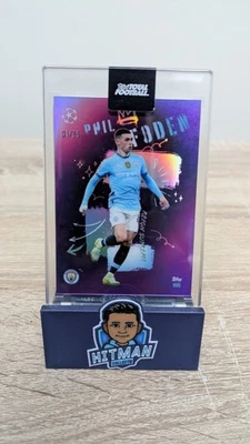 24/25 Topps Total Football Reign Supreme Phil Foden Manchester City Purple #/25 - Image 1 of 2
