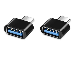 2 Stück USB C auf USB Adapter OTG 3.0 Schnellladen Datenübertragung - Bild 1 von 8