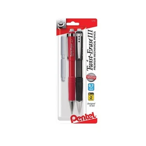Pentel Twist-Erase III Mechanical Pencils No. 2 Medium Lead 434348 - Picture 1 of 6