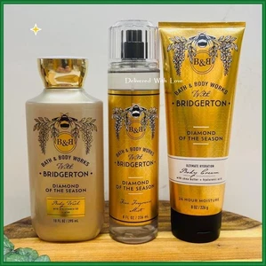 Bath & Body Works BRIDGERTON - Diamond of the Season 3 Pc GIFT SET NEW LOT - Picture 1 of 1