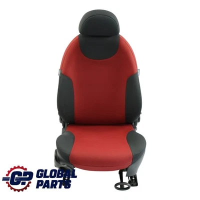 Mini Cooper One R50 Sedili Anteriori In Tessuto Molette Tartan Red Right - Imagen 1 de 4