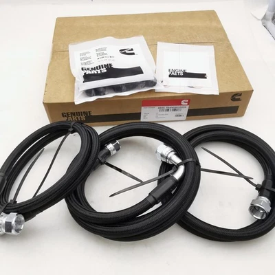 48RE Transmission Cooler Hoses Lines For Cummins Dodge Ram 2500 3500 5.9L 03-07 - Image 1 of 4