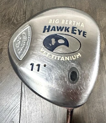 Callaway Big Bertha Hawk Eye VFT-Titanio 11° Driver Sistema Derecha 60 Grafito Reg Foto 1 de 4