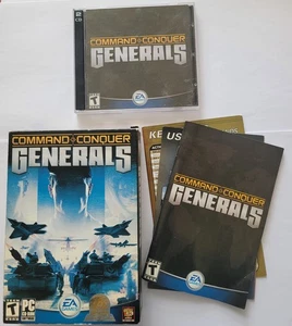Command & Conquer: Generals - PC - War Strategy Game - W/ Manual - Picture 1 of 8