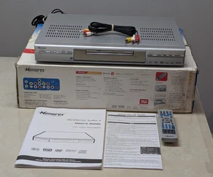 Memorex MVDR2102 Masterizzatore DVD Videoregistratore DVD Doppio Formato con Telecomando e Manuale - Foto 1 di 24