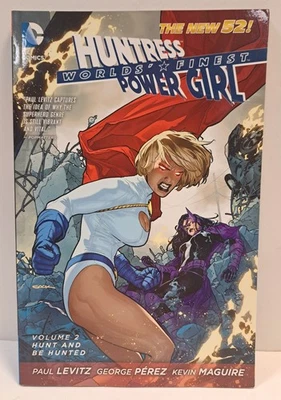 DC Comics New 52 Huntress Power Girl World's Finest Volume 2 Hubt And Be Hunted - Image 1 of 2