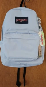 JanSport SuperBreak Plus Backpack Internal 15" laptop Sleeve, Side Pocket - Picture 1 of 6