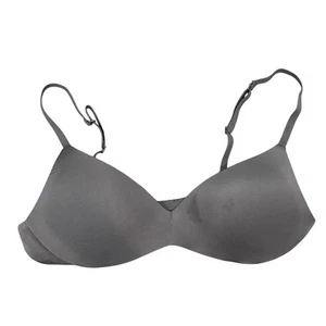 Sujetador Camiseta Push Up Inalámbrico Skims Ligeramente Forrado Cómodo Ónix Talla 36A - Imagen 1 de 6
