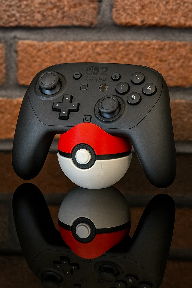 Suporte para controle Nintendo Switch 2 Poke Ball Pro (somente suporte) - Imagem 1 de 1