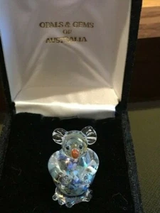 Opal Filled Koala Bear from Lightning Ridge, Australia Yr. 2000 - Superb w/Box! - Picture 1 of 4