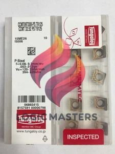 10PCS/BOX NEW Tungaloy CCMT09T308-PS T9125 CCMT32.52-PS Carbide Inserts - Picture 1 of 1