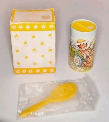 RARE Vintage Avon Daisy Dreamer Talc w/Puff Secret Wishes Fragrance Powder NOS - Image 1 of 4