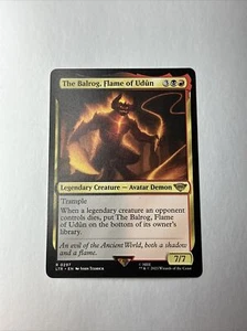 The Balrog, Flame Udun Extended Art NON Foil Herr der Ringe LTR MTG Magic - Bild 1 von 7