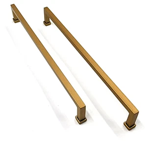 2-Pack Schwinn Hardware Matte Gold 7-9/16" Center to Center Handle Cabinet Pull - Picture 1 of 8