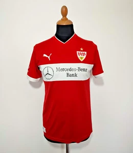 VfB Stuttgart 2013-14 Signed Jersey 176 YXXL S Puma Kit Mercedes Shirt Outside - Picture 1 of 11