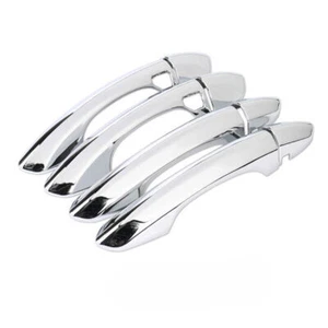 For Ford Edge 2015-20 ABS Bright Chrome Exterior Outside Door Handle Cover Trim - Bild 1 von 7
